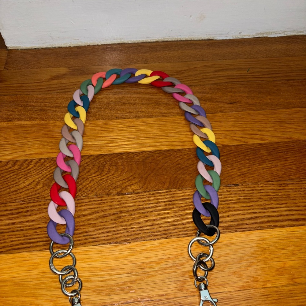 Colorful Chain Purse Strap
